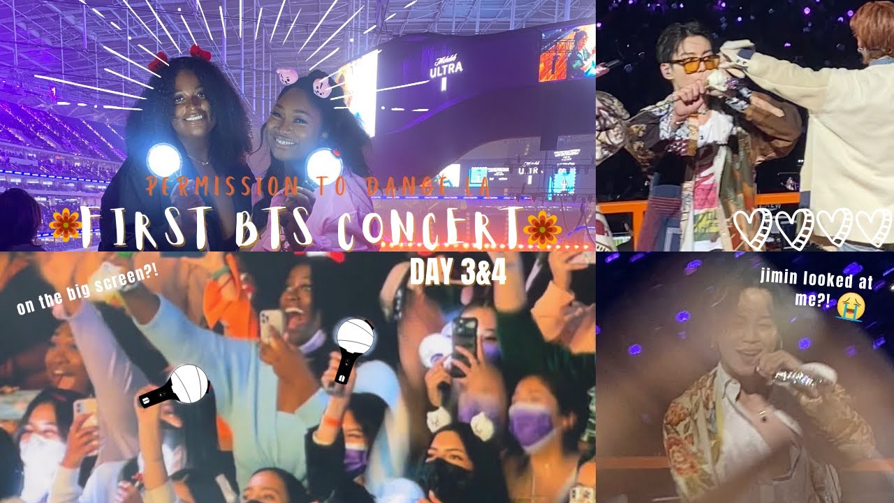 FIRST EVER BTS CONCERT | BTS PTD LA DAY 3&4 (BTS Hollywood rave ...