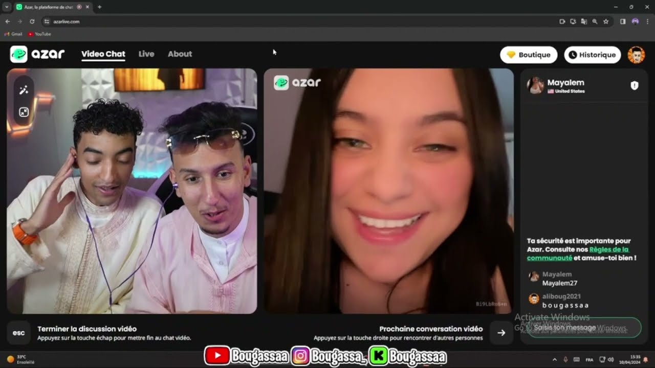 التقيت فتاة أحـــلامي فـــــأزار😍//Azar