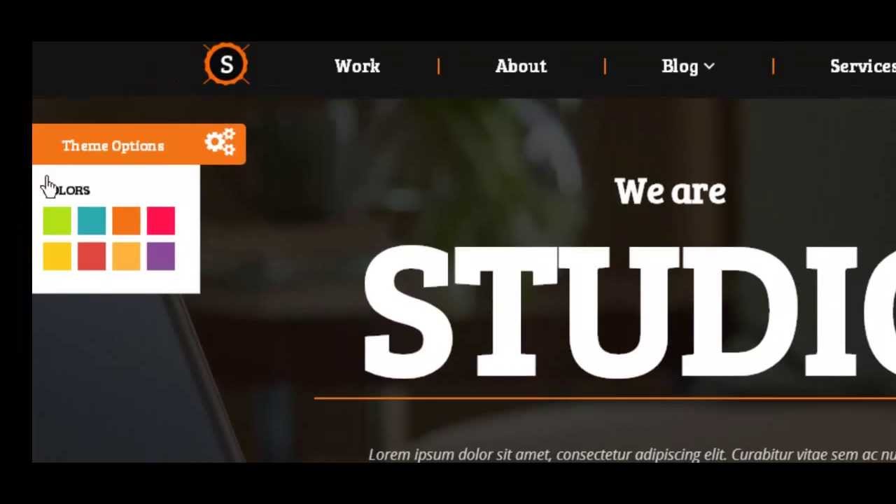 Studio- Multipurpose html5/Css3 Responsive Theme - YouTube