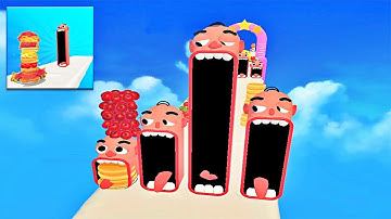 PANCAKE RUN Game All Levels Gameplay Walkthrough Mobile Games Level 9-12