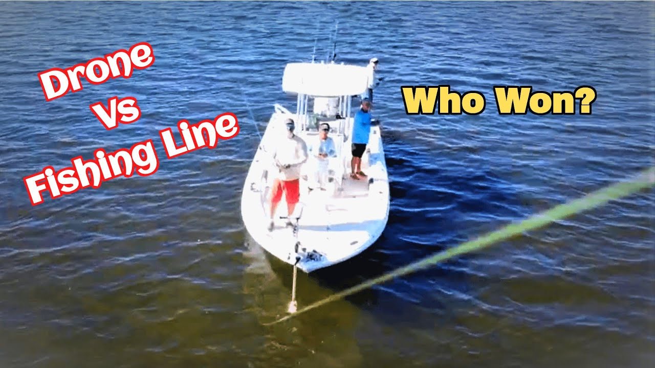 Drone vs. Fishing Line. Who Won? YouTube