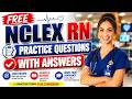 Free NCLEX RN Practice Questions & Answers|Pass Your Boards: NCLEX-RN Practice Questions & Answers