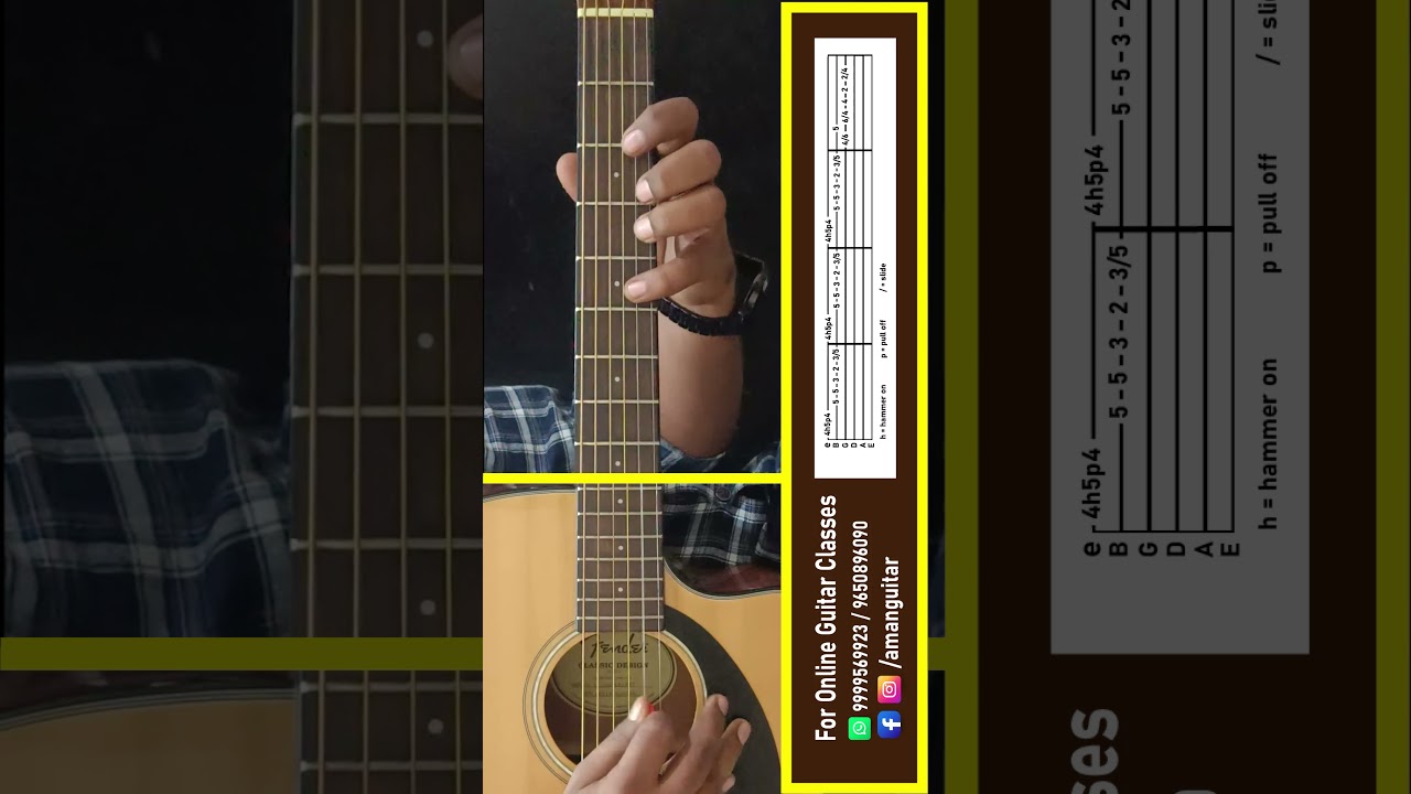 Soch Na Sake | Leading | Amanguitar | For Guitar classes - 9999569923.  