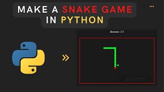 Snake Game || Part-1 || PyGame || InfySkill