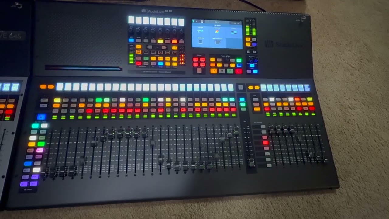 Presonus Mixer SE 32 and 64s Side by Side