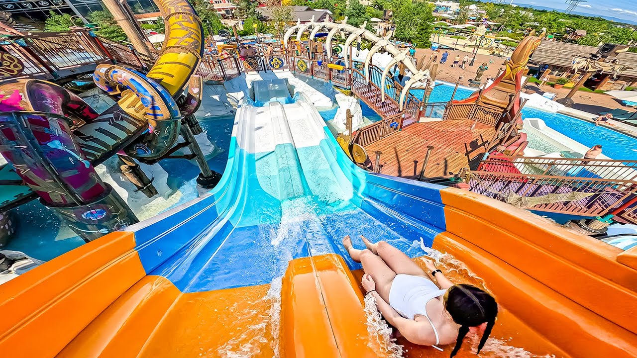 ☀️ All SUMMER Waterslides at Rulantica Waterpark
