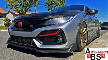Type R Style Front Lip Install | 10th Gen Civic Si