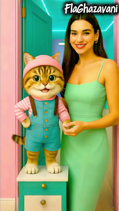 Papa doesn't allow everything πΉβ #childrenanimation #cutecats