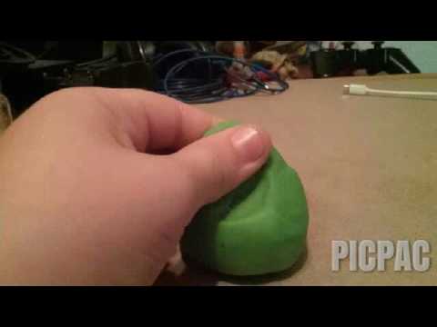 Magic putty stop motion animation