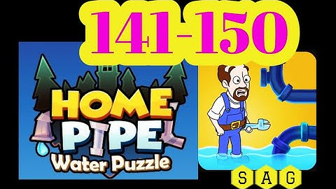 HOME PIPE WATER PUZZLE level 141 142 143 144 145 146 147 148 149 150