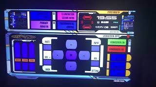 Star Trek LCARS Style Smart Home Dashboard First Demo.