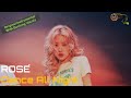 ROSÉ Dance All Night Original Instrumental With Backing Vocals 