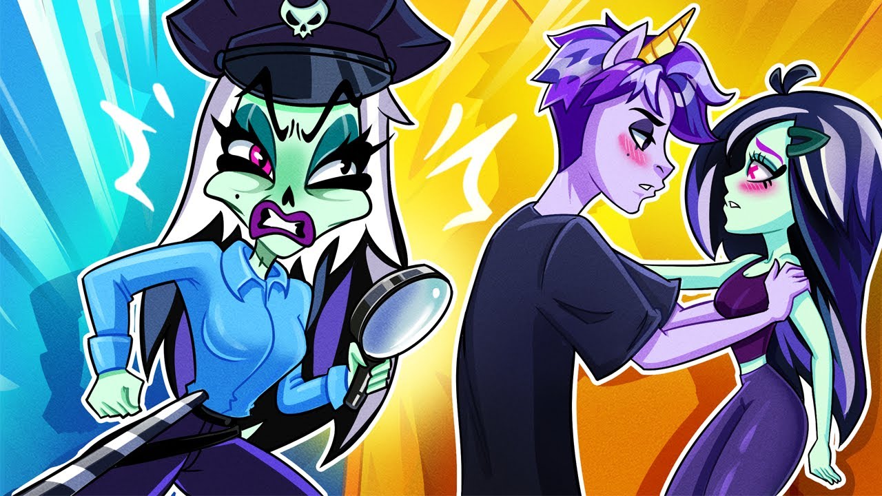 My mom becomes a school undercover cop 👮‍♀️ | 🎮 Bad vs Good Students 🤓 by Teen Z-Life