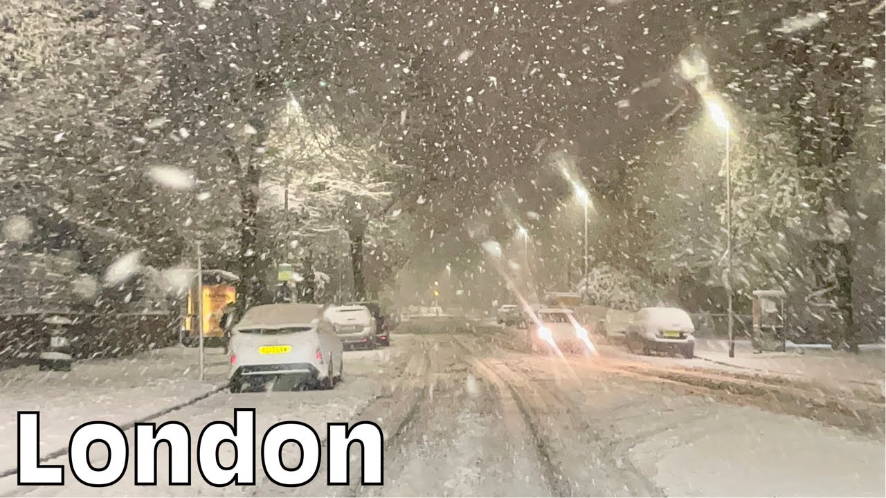 Stop Warning ️ Extreme Weather in London 12 Dec 2022 YouTube