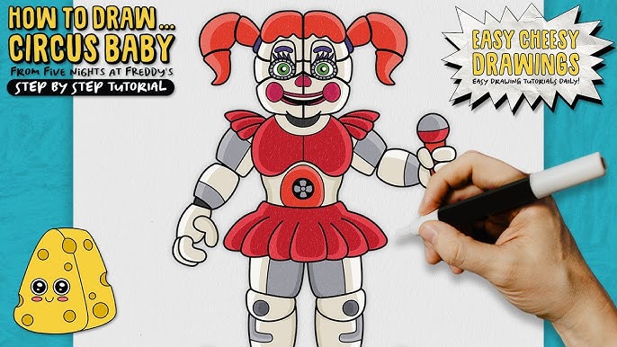 Circus Baby + Elizabeth Drawing (using Kleki Paint Tool) :  r/fivenightsatfreddys