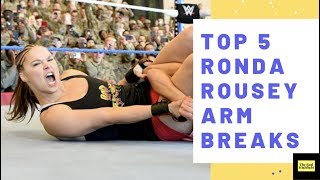 Top 5 Times Ronda Rousey Breaks Opponent Arms {MUST WATCH}