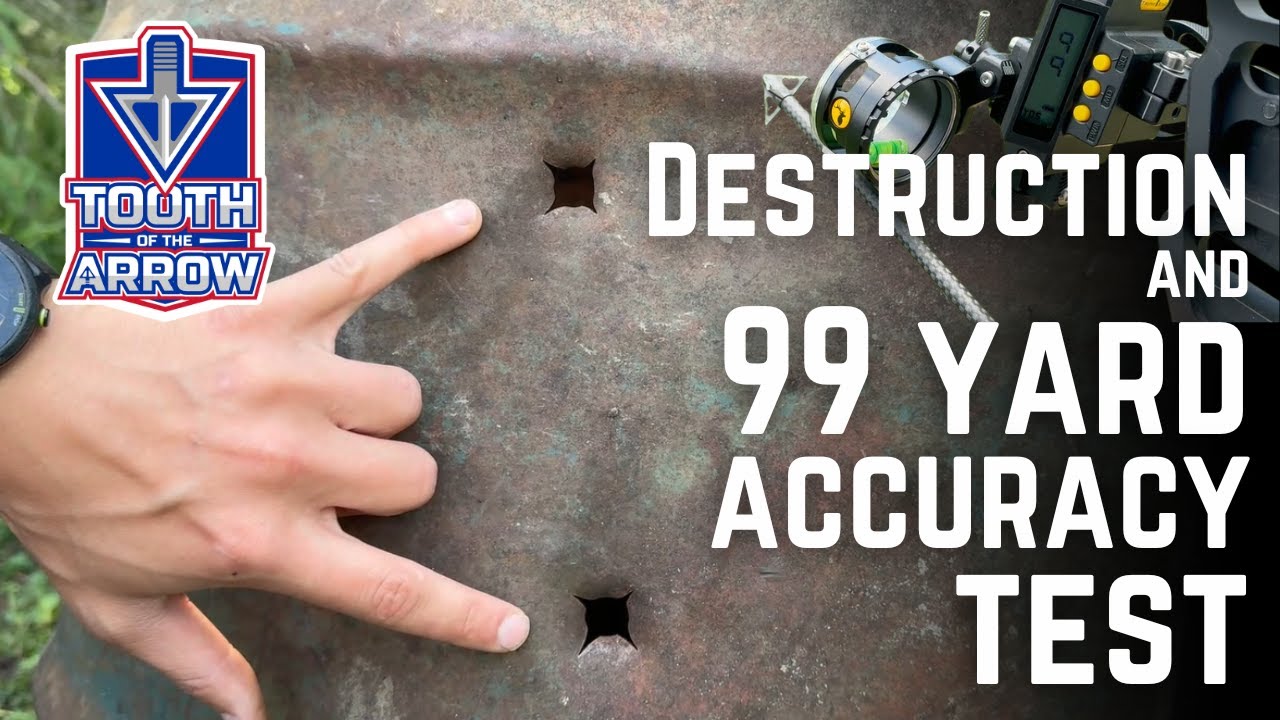 Tooth of the Arrow Destruction Test (and 99 yard accuracy!)