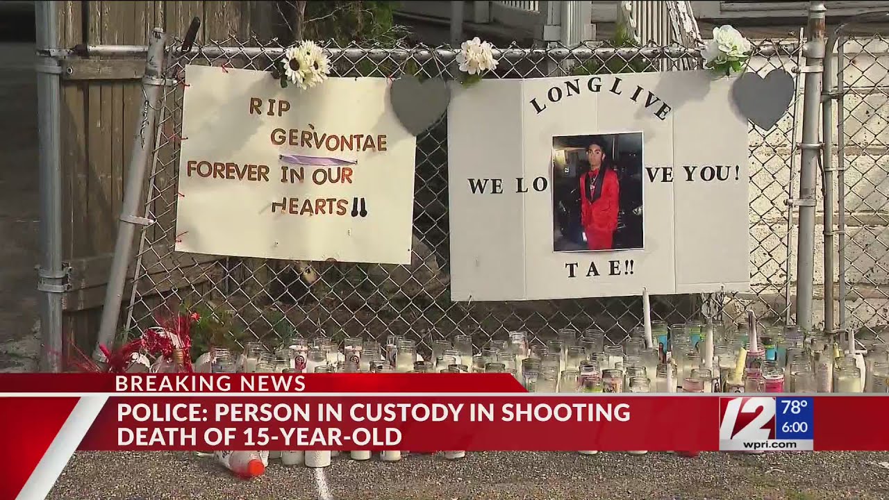 Police: Person in custody in shooting death of 15-year-old - YouTube