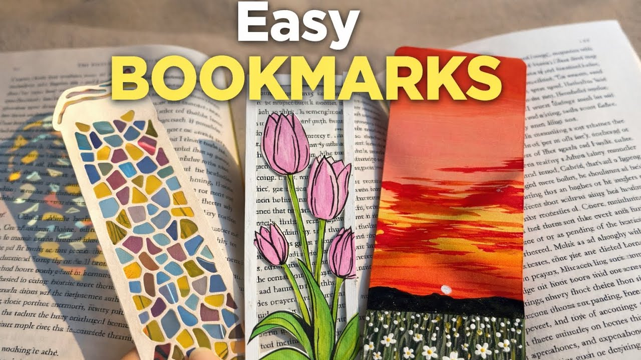  30+ asthetic and easy bookmarks||Make These Cute & Easy Bookmarks in 5 Minutes!📚✨ 