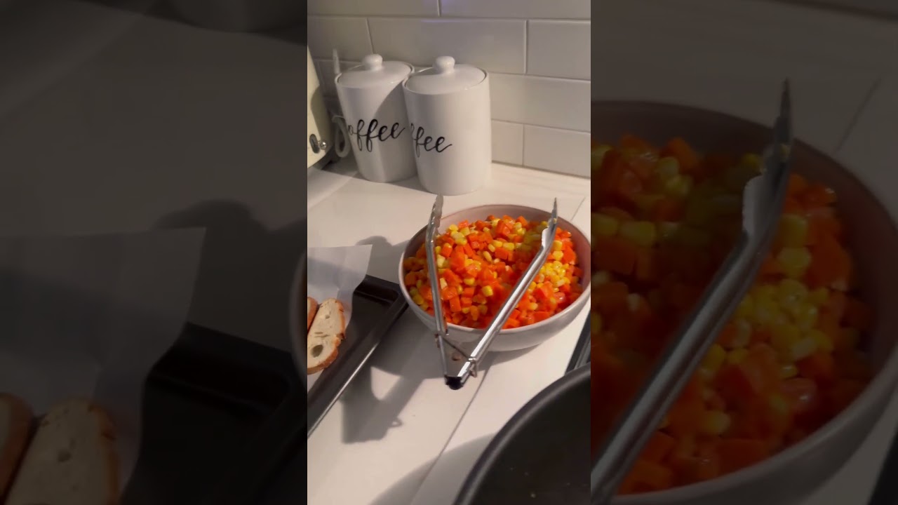 Cavliar salmon and veges dinner 