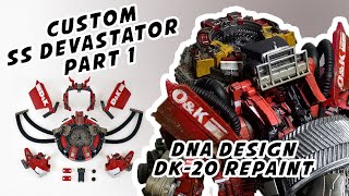 CUSTOM SS DEVASTATOR PART 1: DNA DESIGN DK-20 REPAINT