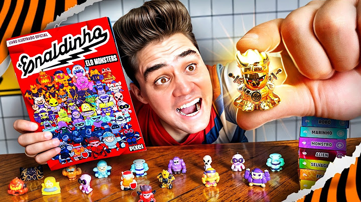 COMPLETEI O ÁLBUM DE GOGOS DO ENALDINHO !!! CONSEGUI UM LENDÁRIO? ELO MONSTER