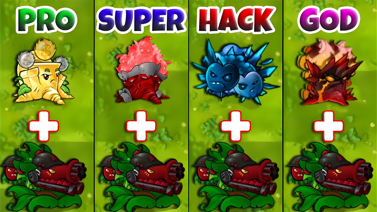 PVZ Fusion 3.4 Challenge - Combo CHERRY + Ultimate Torchwood VS Obsidian Gargantuar - Who Will Win?