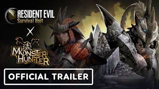 Resident Evil Survival Unit x Monster Hunt Collaboration - Official Launch Trailer