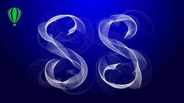 how to create smoke effect in CorelDraw on letters / easy tutorial for beginners