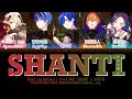 Full ver  shanti  vivid bad squad  kaito  color coded lyrics 