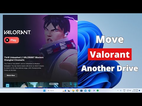 How to Move Valorant to Another Drive