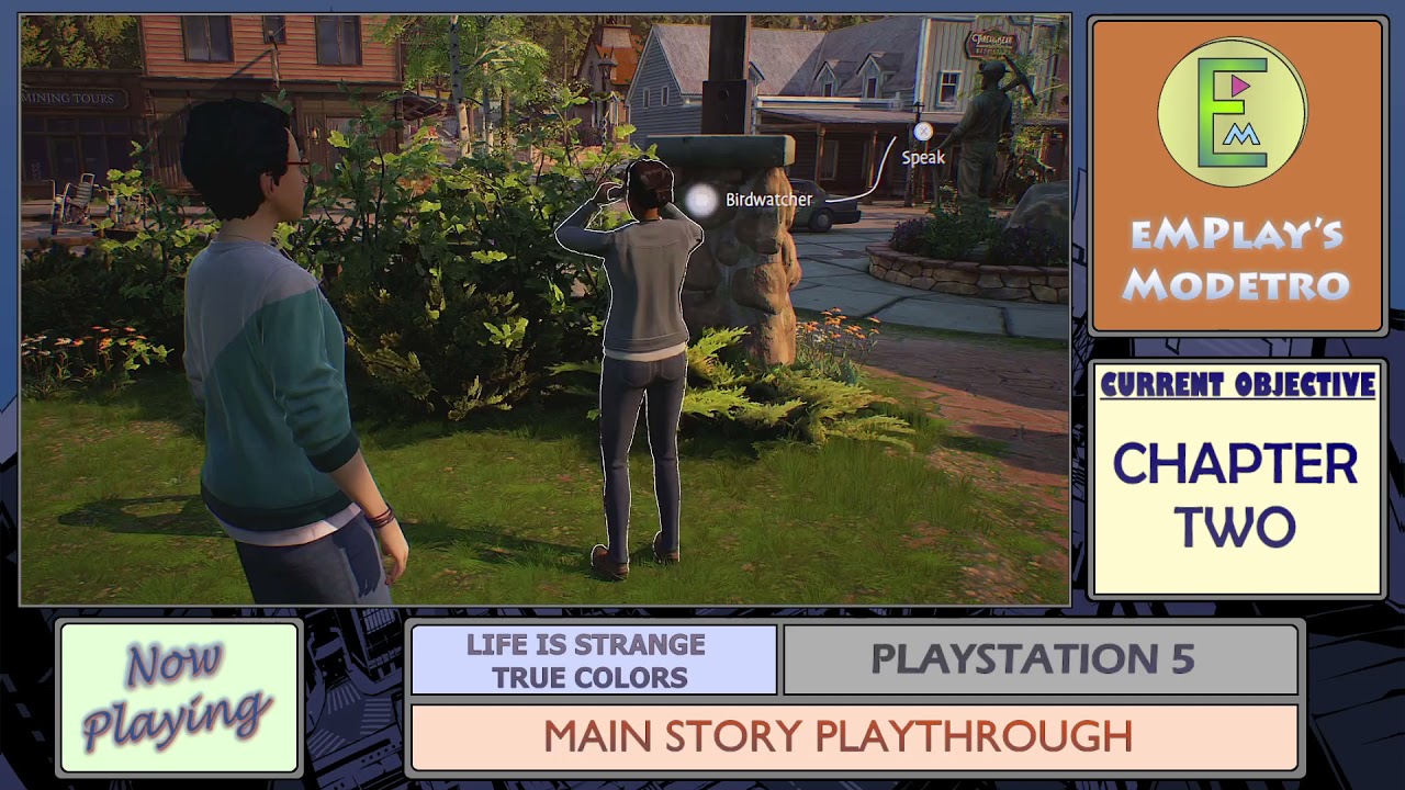Life Is Strange True Colors - PS5 - Chapter 2 - #8 - Helping The Birdwatcher