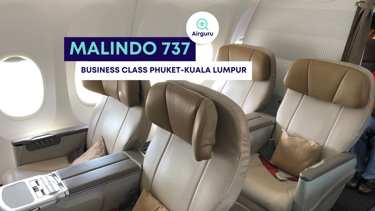 Malindo Business Class B737 800 Phuket Kuala Lumpur