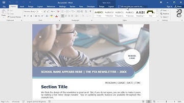 How to Create a Newsletter in Word