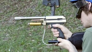Side profile shooting the B&M OTP Micrococker