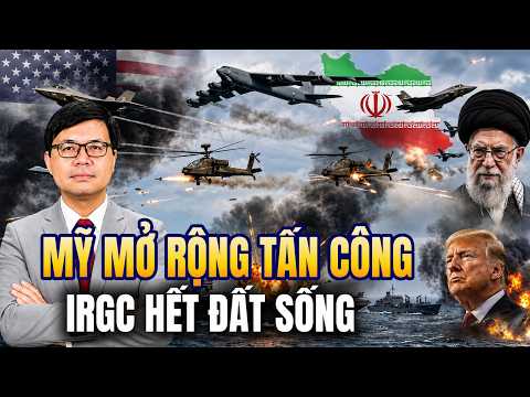 Mỹ mở rộng phương án tấn công - IRGC hết đất sống - Ukraine biến Crimea chìm trong "bóng tối"
