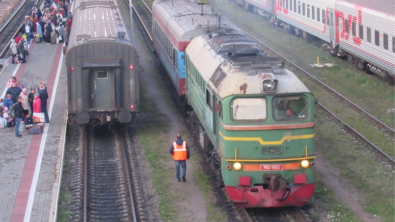 Тепловозы М62, 2М62, подборка тепловозов