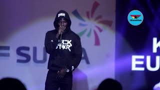kuami eugene's amazing performance at 'bf suma concert'