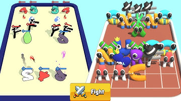 Merge Alphabet Lore Run, Number Lore, Merge Alphabet: Monster Fusion