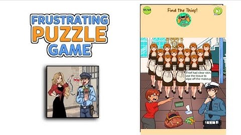 Frustrating Puzzle Game level 53 | find the theif! Gameplay