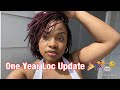 One Year Loc Update ( w/ pics and videos): Pros and Cons of Locs | (Microlocs)