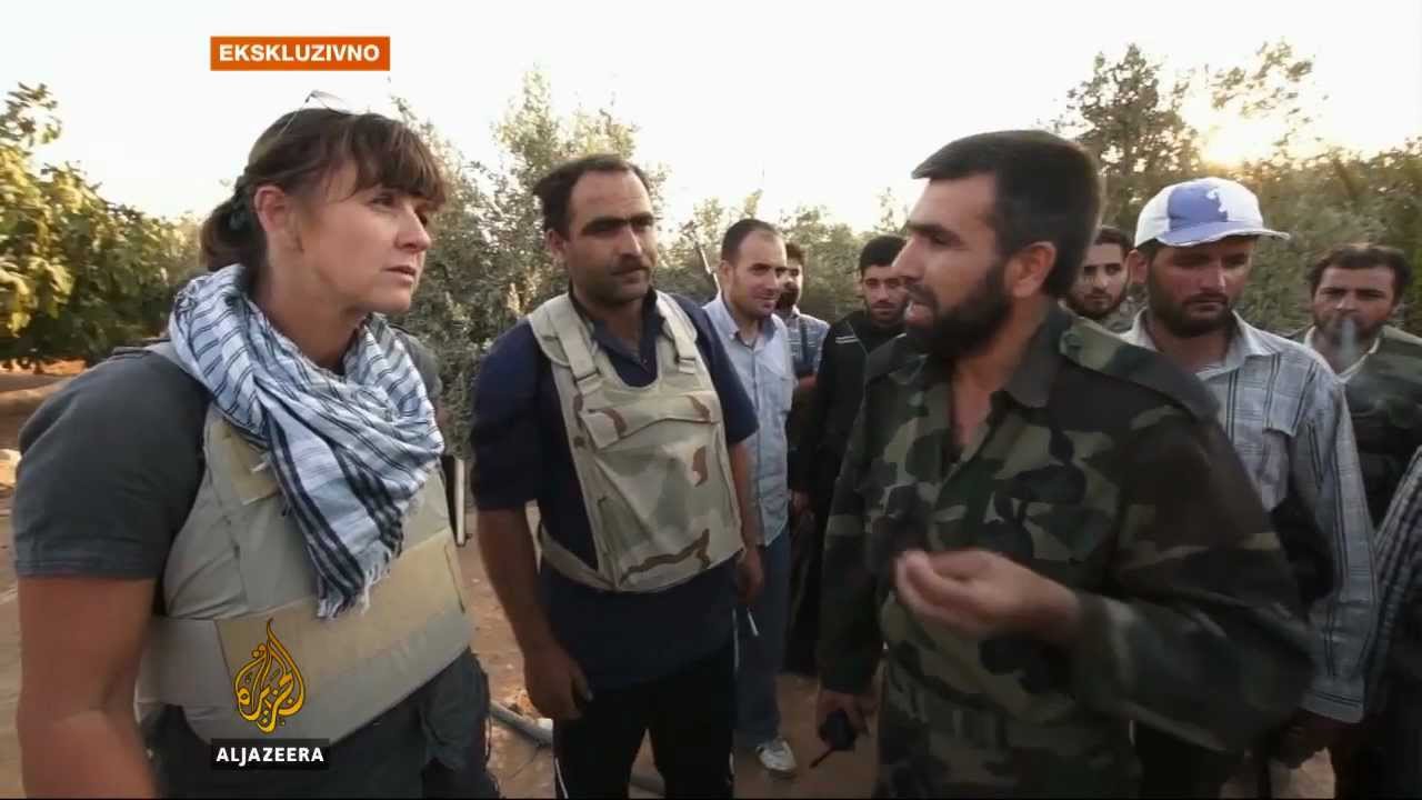 حصري: قناة الجزيرة بين مقاتلي الجيش السوري الحر - قناة الجزيرة البلقان