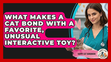 What Makes A Cat Bond With A Favorite, Unusual Interactive Toy? - Happy Cat Handbook