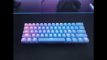 Razer Huntsman Mini Foam Mod