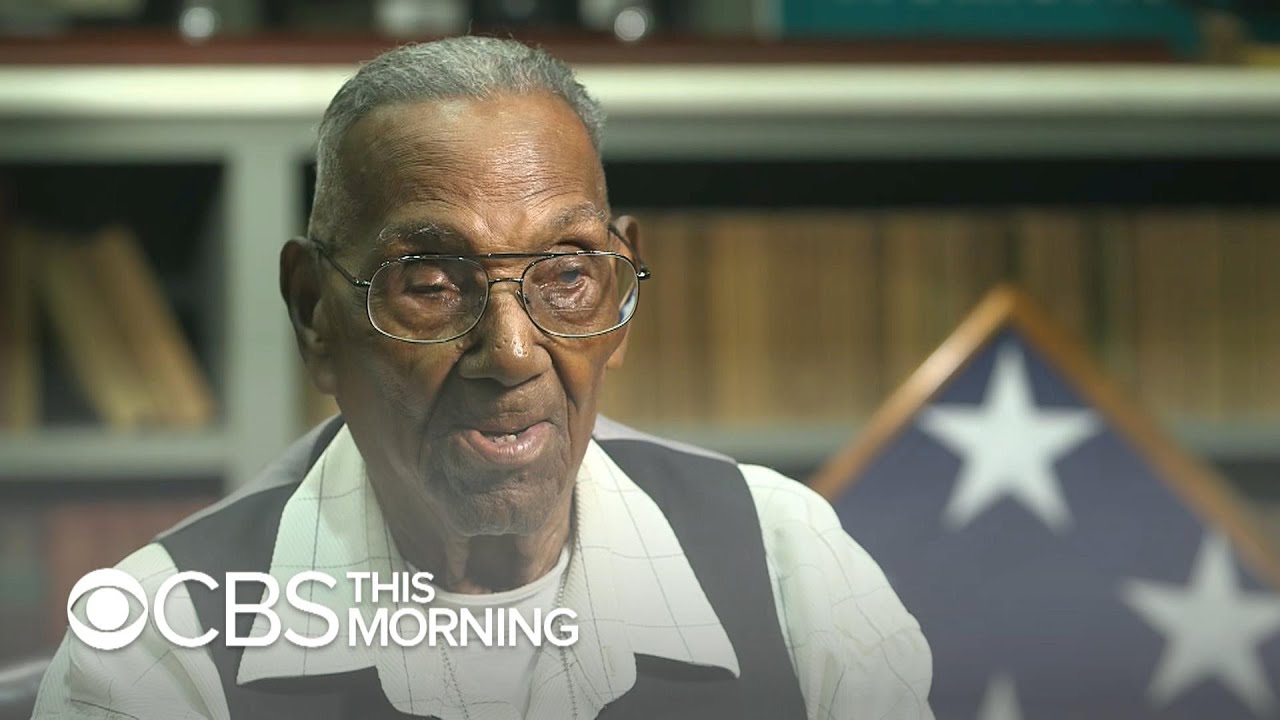 U.S's oldest living WWII veteran celebrates his 110th birthday