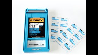 REMAX AUTOMATIC SCREEN ATTACH MACHINE