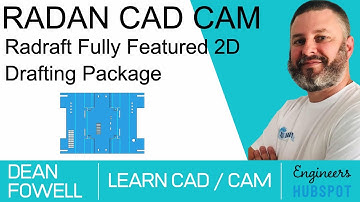 RADAN Radraft Fully Featured 2D Drafting Package