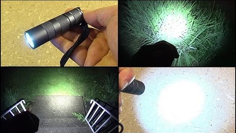 (Mini) Convoy S2+ Flashlight Review, EDC Version CR123A