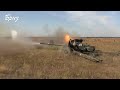 На кордоні з окупованим Кримом провели тренування артилерійських протитанкових резервів