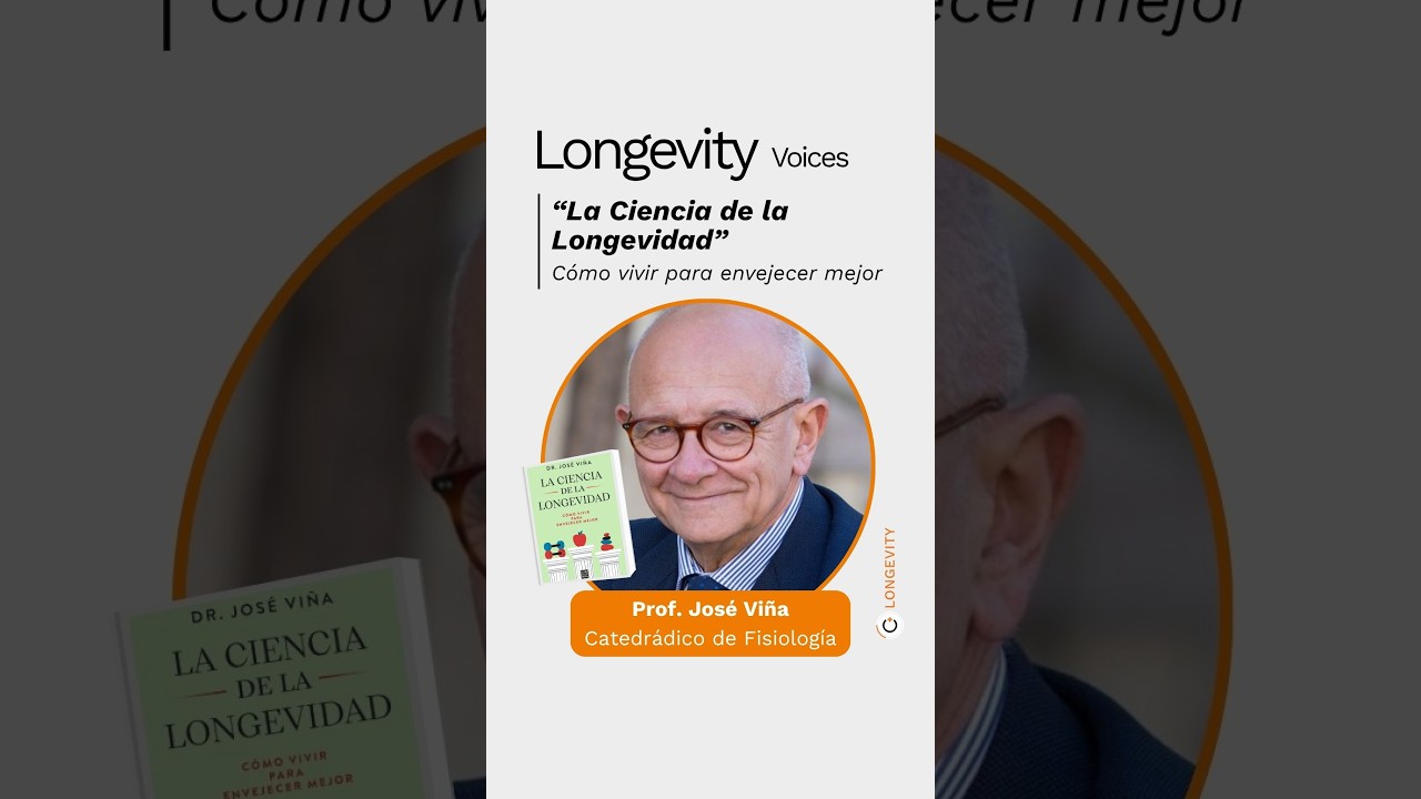 "La Ciencia de la Longevidad", con el Profesor José Viña.